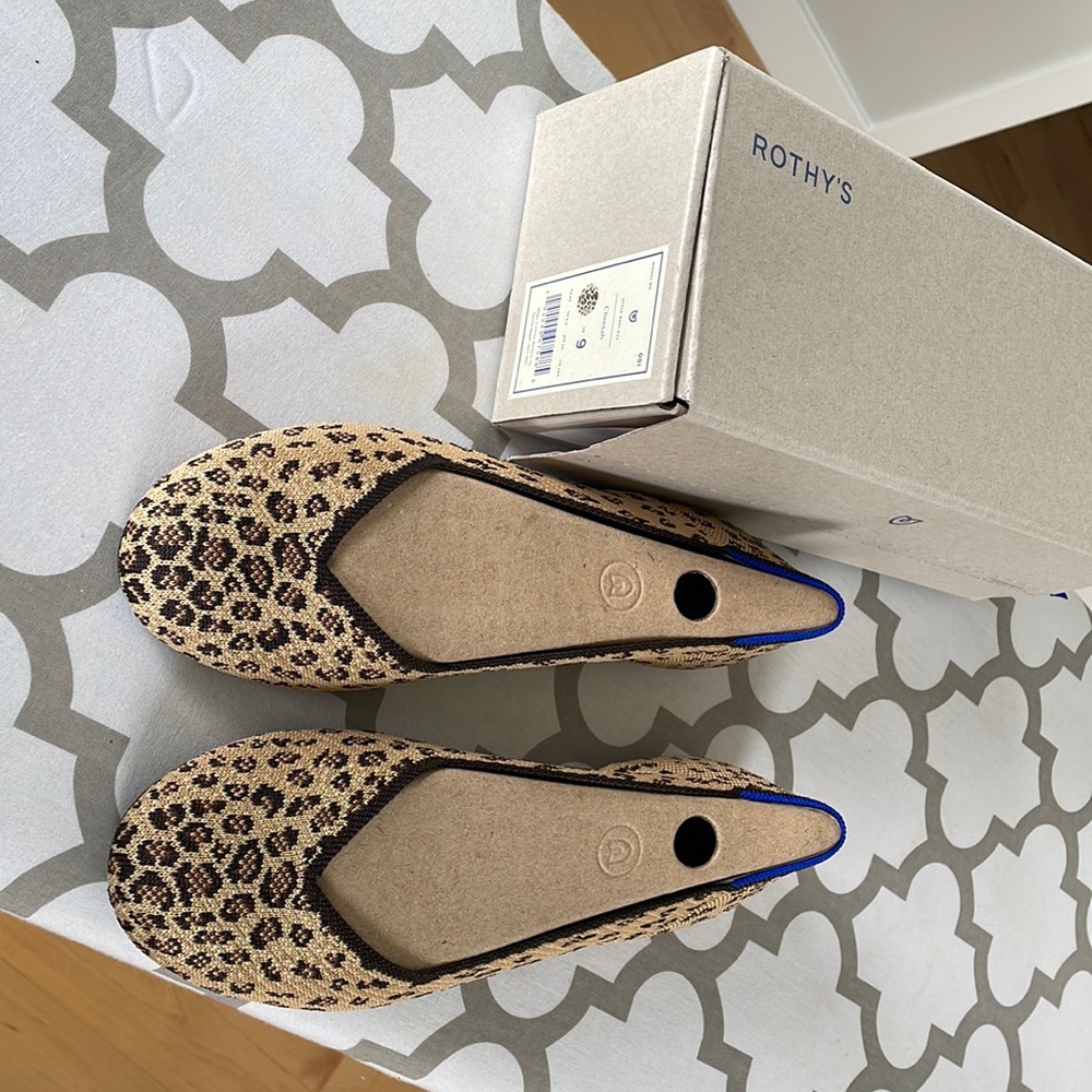 Rothy’s “The flat” cheetah